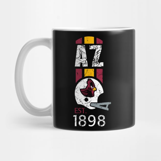 Arizona Classic Football 1898 Vintage Throwback by FFFM